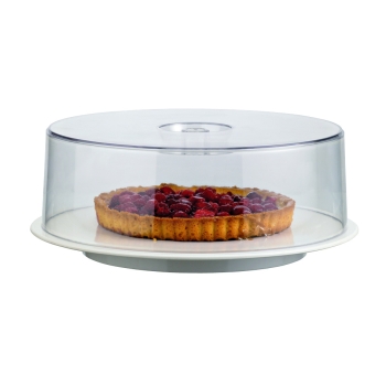 Plat à tarte et couvercle