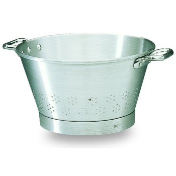Passoire conique aluminium fond cerclé