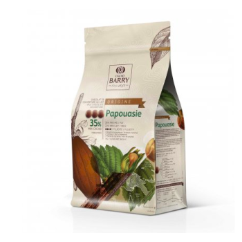 CHOCOLAT DE COUVERTURE AU LAIT ORIGINE PAPOUASIE 35.8% - SACHET DE 1KG
