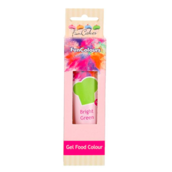 Colorant Gel FunCoulours - Vert clair-Bright Green - Halal