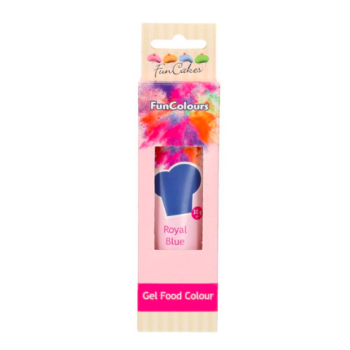 Colorant Gel FunCoulours - Bleu royal-Royal Blue - Halal