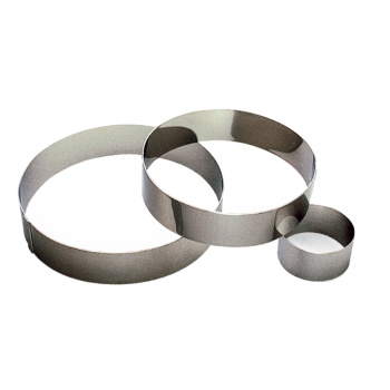 Cercle à mousse - Hauteur 4 cm 