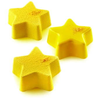 MOULE SILICONE 20 ÉTOILES 