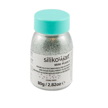 Perles de sucre - Argent - 80g 