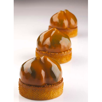 Moule Silicone Marron décoration tarte - Collaboration avec Cédric Grolet 