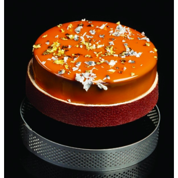 Cercle en acier micro perforé - Hauteur 2 cm - En collaboration avec Gianluca Fusto
