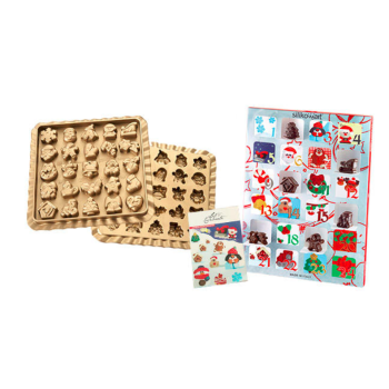 Moule silicone - Calendrier de l'avant (Creative Xmas Countdown) - tot 1405 ml