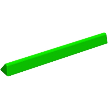 Gouttières à bûchette plastique Triangle - paquet de 12