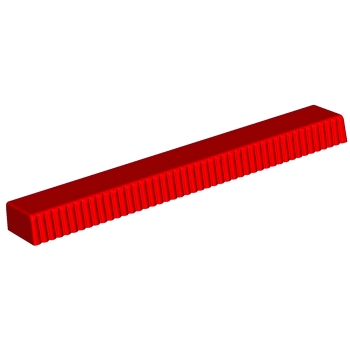 Gouttières à bûche plastique Striée fond plat - paquet de 12
