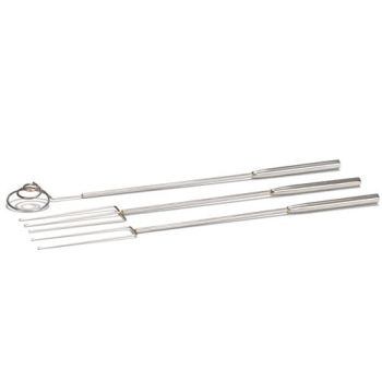 Lot de 3 fourchettes à chocolat inox
