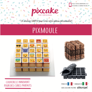 Moule silicone - Pixmoule - PIXCAKE