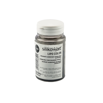 Colorant alimentaire en poudre liposoluble - Noir - 25gr
