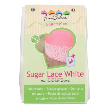 Mix pour Dentelle blanche sans gluten - 500gr - Funcakes - Halal