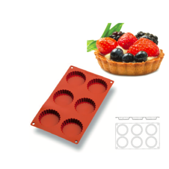Moule Gastroflex - Tartes cannelées