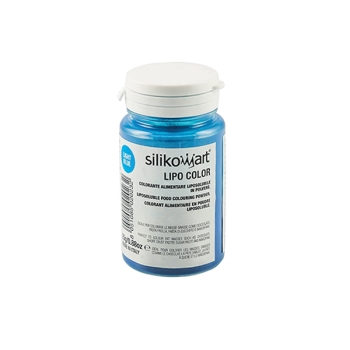 Colorant alimentaire en poudre liposoluble - Bleu - 25gr