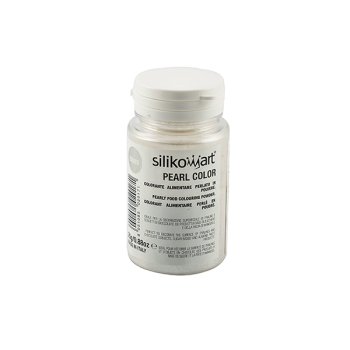 Poudre alimentaire SILIKOMART - Argent - 25gr