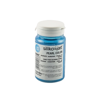 Poudre alimentaire SILIKOMART - Bleu - 25gr