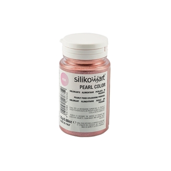 Poudre alimentaire SILIKOMART - Rose - 25gr