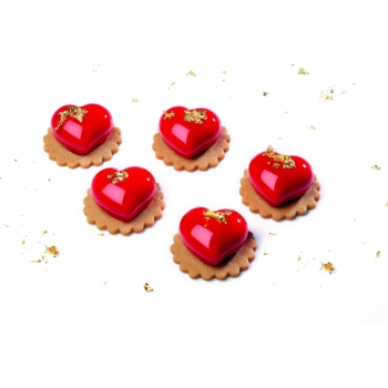 Moule silicone - Mini Passion - 30 x 18 ml