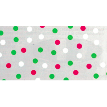 Collection célophane rouleau - Poids Blancs, Roses, Verts - 25 m x80 cm
