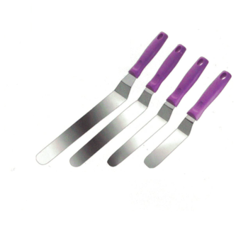 Spatule Coudée - Gamme manche violet - SANS Allergène