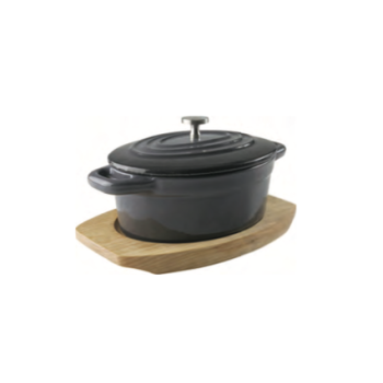 Mini Cocotte Ronde - Fonte d'aluminium émaillée