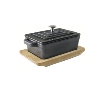 Mini Cocotte Rectangulaire - Fonte d'aluminium émaillée 