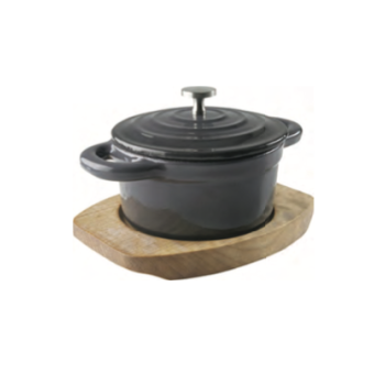 Mini Cocotte Ovale - Fonte d'aluminium émaillée