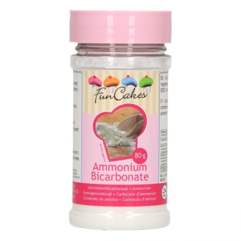 Carbonate d'ammonium - 80gr - Funcakes