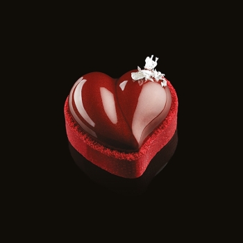 Moule Silicone Pavoflex - HEART - 8x46 ml - En collaboration avec Gianluca Fusto - 