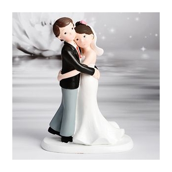 Figurine Mariage - Couple calin