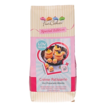 Crème pâtissière peu sucré - 400g 
