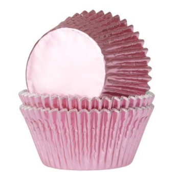 CAISSETTES À CUPCAKES ROSE BÉBÉ - PCS/36