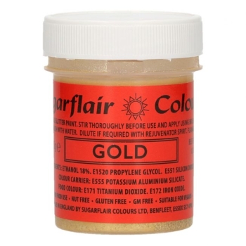 Peinture alimentaire - Or - 35g