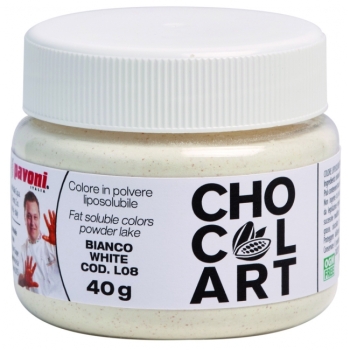 Colorant liposoluble Alimentaire 40g - Blanc - en collaboration avec Emmanuele Forcone 