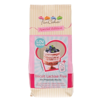 Mix pour génoise sans lactose peu sucré - 500g