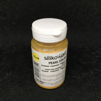Poudre alimentaire SILIKOMART - Jaune - 25gr 