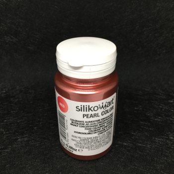 Poudre alimentaire SILIKOMART - Rouge - 25gr 