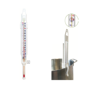 Thermomètres à liquide rouge