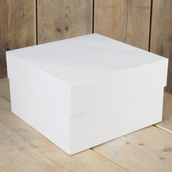 Cakebox Blanche  - 20x20x15 cm - P/1