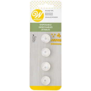 Douilles jetables - set/4 - #6 - Wilton