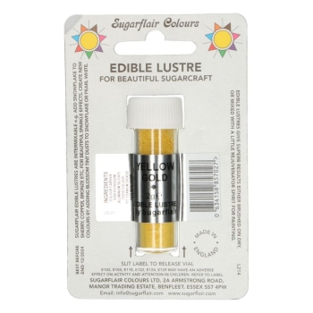 POUDRE ALIMENTAIRE OR JAUNE - 2G  