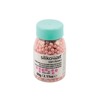 Perles de sucre - Rose - 60g
