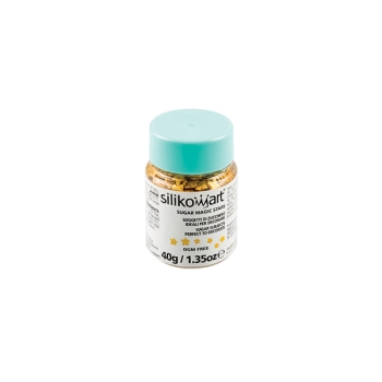 Décors étoile sucre - Or - 40g 