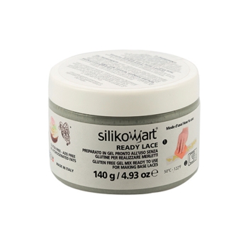 Préparation en gel sans gluten pour dentelles - Argent - Silikomart