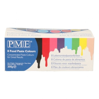 Kit colorant 8 couleurs - PME - Casher