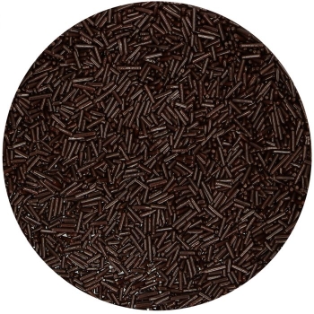 Vermicelles en chocolat noir - Funcakes - 210 gr