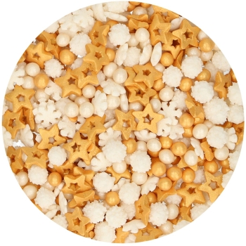 Confettis or en sucre - Funcakes 