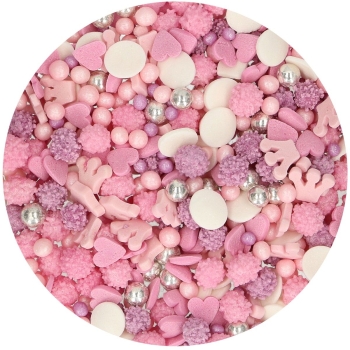 Confettis princesse en sucre - Funcakes - 50gr 