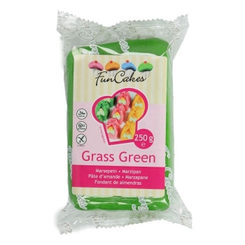 Pâte d'amande verte - Funcakes - 250g 